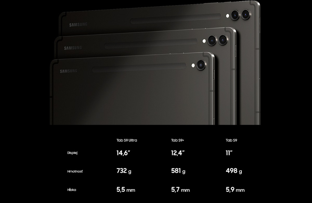 Samsung Galaxy Tab S9 Ultra 12 GB / 512 GB 14,6", 512 GB, WF, BT, GPS, Android 13.0