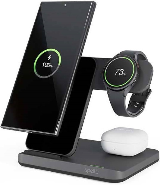 Spello by Epico 3in1 Wireless Charging Stand