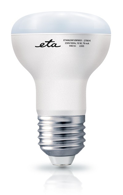 žárovka ETAR63W10WW01 LED