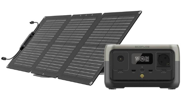 Nabíjacia stanica EcoFlow RIVER 2 + 60W solárny panel
