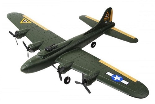 RC lietadlo Fleg B-17 army, zelená