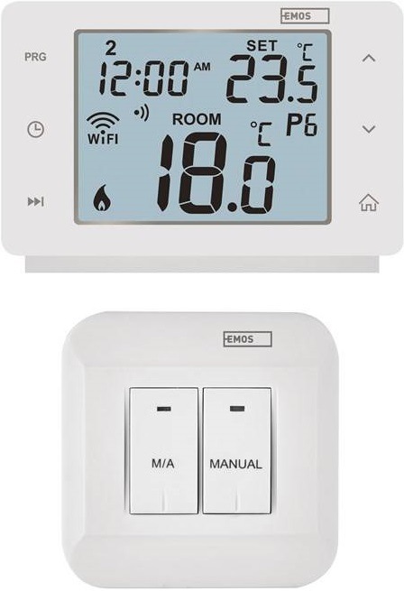 Termostat EMOS GoSmart bezdrôtový izbový s Wi-Fi (P56211)
