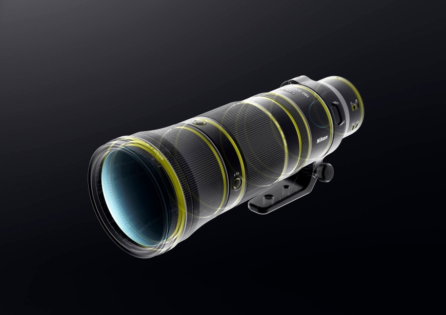 Nikon NIKKOR Z 180 – 600 mm f/5.6 – 6.3 VR (JMA720DA), čierna