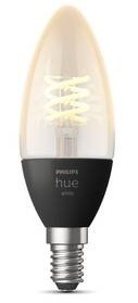 Žárovka LED Philips Hue Bluetooth, filament, 4,5W, E14, White (8719514302235)