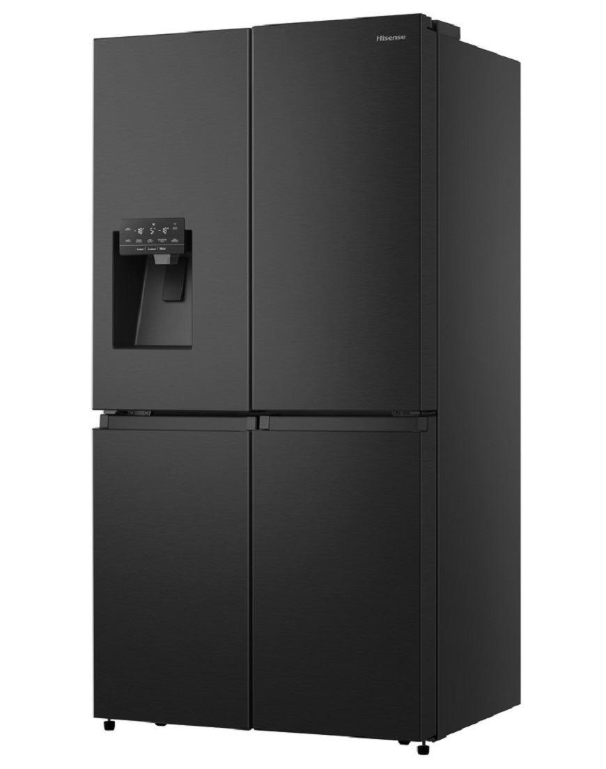 Americká chladnička Hisense RQ760N4SBFE, čierna