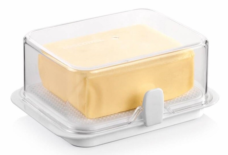 Zdravá dóza do chladničky Tescoma Purity, na maslo 11 × 15 × 7 cm