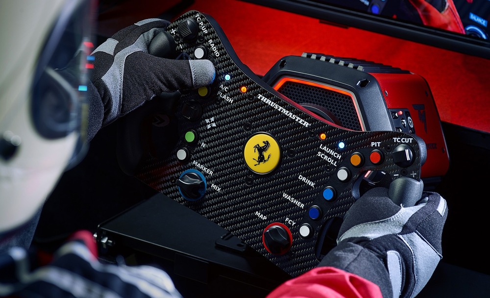 Thrustmaster Ferrari F488 GT3 Add-On (4060263), čierna