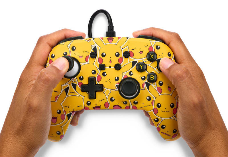 PowerA Enhanced Wired pre Nintendo Switch - Pikachu Moods