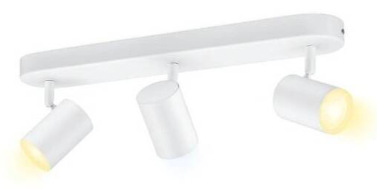 Bodové svietidlo WiZ IMAGEO Tunable White 3x5W - biele