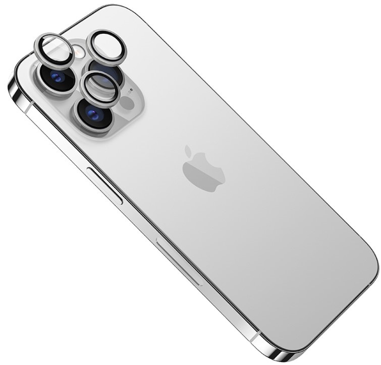 FIXED Camera Glass Apple iPhone 13 Pro/13 Pro Max, strieborná