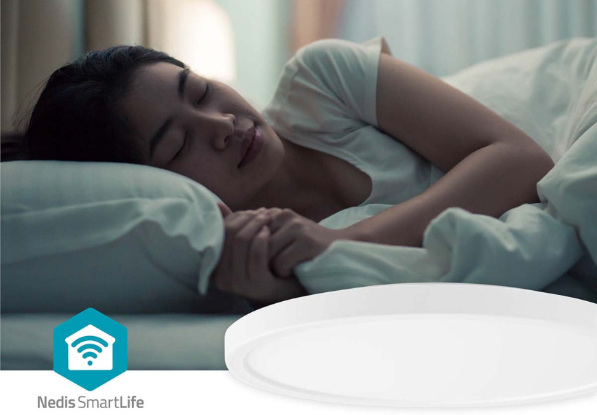 Nedis SmartLife Wi-Fi, RGB, 29 cm (WIFILAC31WT), biela
