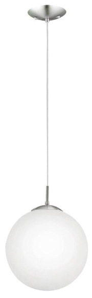 Závesné svietidlo Eglo Rondo, 30 cm - biele