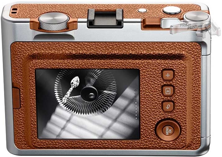 Fujifilm Instax mini EVO (USB-C), hnedá
