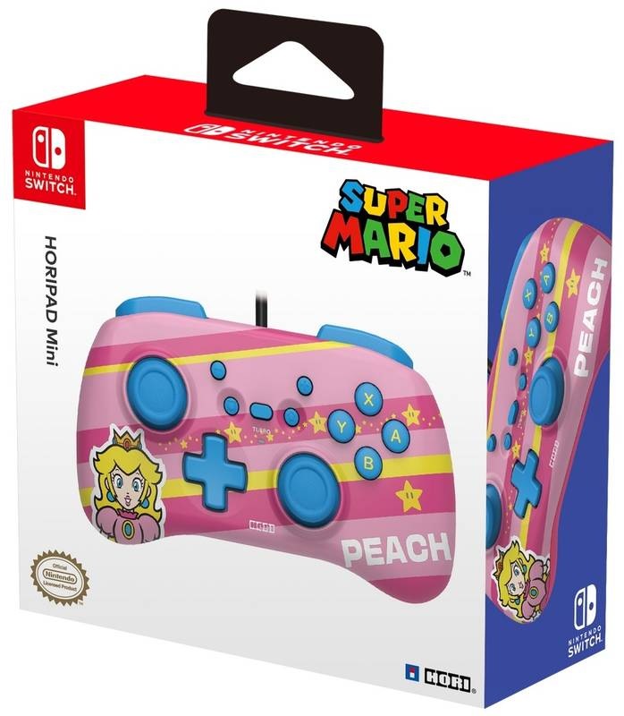 HORI HORIPAD Mini pre Nintendo Switch - Peach
