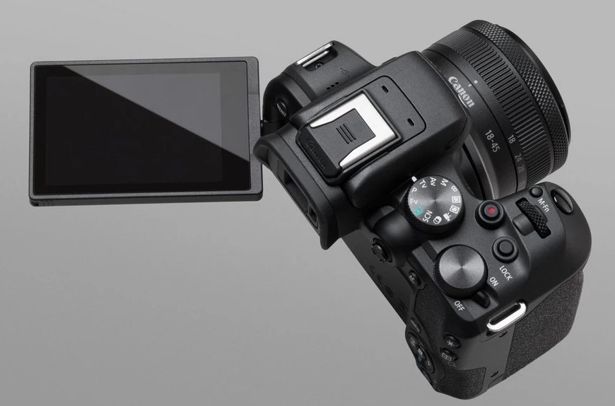 Canon EOS R10, čierna
