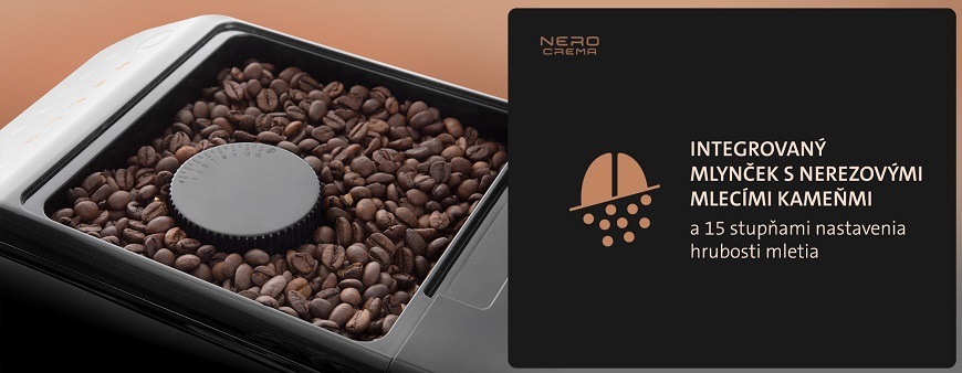 Automatický kávovar ETA Nero Crema 8180 90000, programy