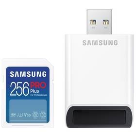 Pamäťová karta Samsung PRO Plus SDXC 256GB + USB adaptér (MB-SD256SB/WW)