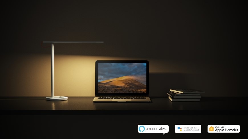 Stolná LED lampička Xiaomi Mi Smart LED Desk Lamp 1S EU - biela