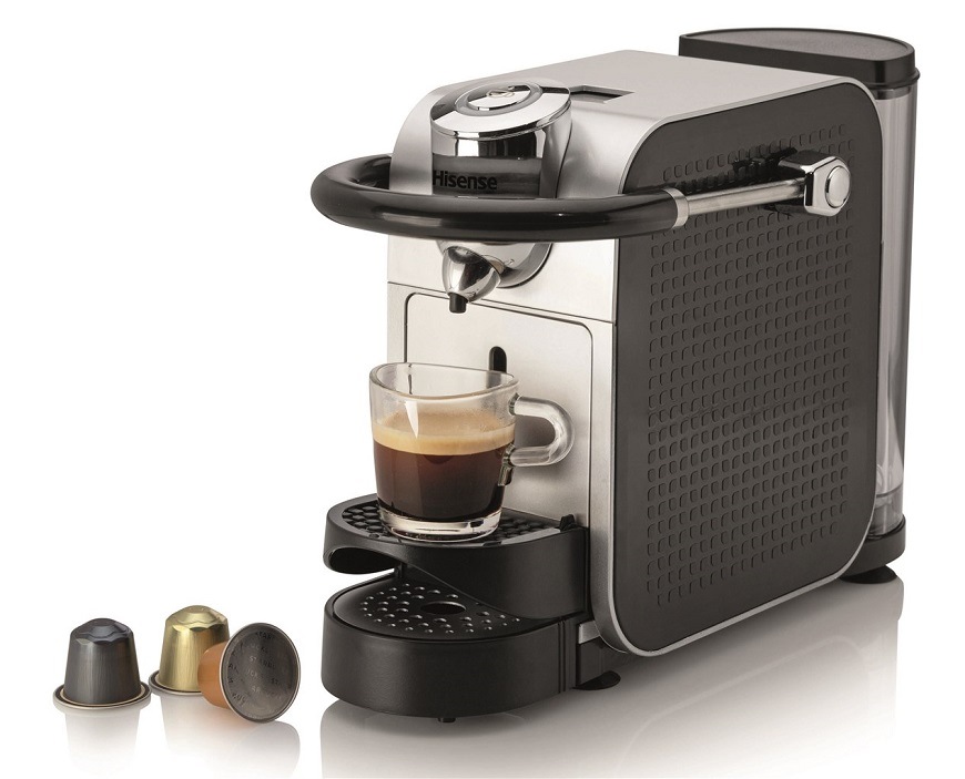Kávovar na kapsule Espresso Hisense HCM20CS, kapsule