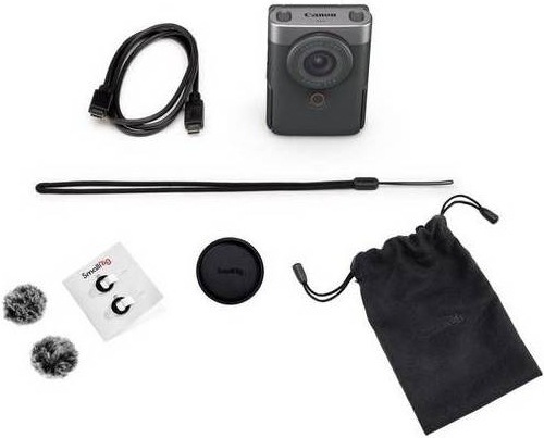 Canon PowerShot V10 Vlogging Kit, čierna