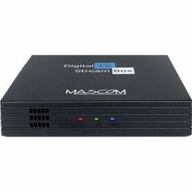 Multimediálne centrum Mascom MC A102T/C, DVB-T2 čierny