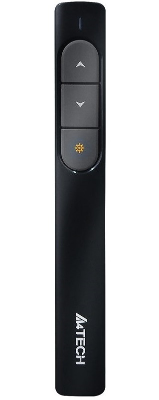 Bezdrôtový prezentér A4Tech 2.4G Wireless Laser Pen, čierna