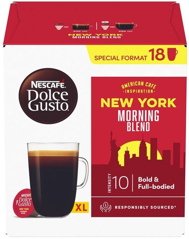 NESCAFÉ® Dolce Gusto® Grande New York kávové kapsule 18 ks