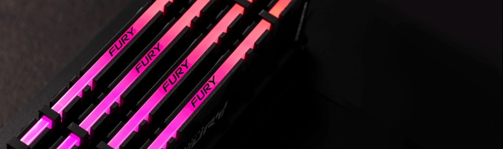 DIMM Kingston FURY Renegade RGB DDR4 16 GB (2× 8 GB) (KF436C16RBAK2/16)