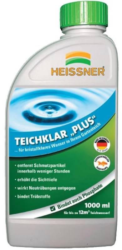 Jazierková chémia Heissner číra jazierková voda PLUS 1000 ml až na 12m3