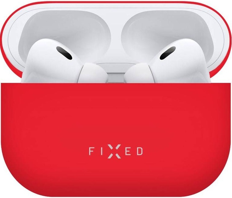 FIXED Silky pre Apple AirPods Pro 2, červená